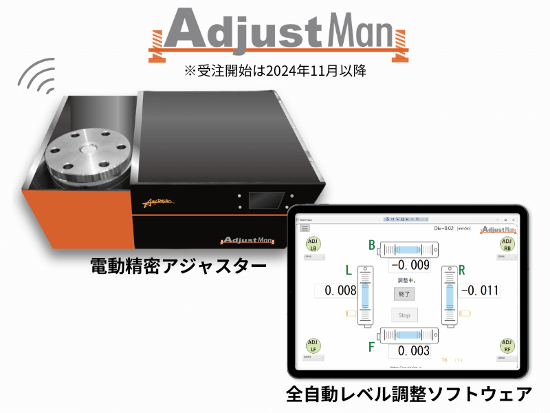 全自動レベル調整システム AdjustMan アジャストマン