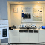 都産技研表彰の展示コーナー